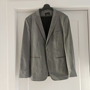 Zara Elegant Charcoal Blazer